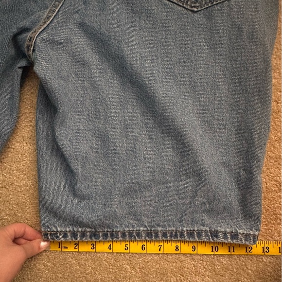 Levi’s 469 Loose 12" Men’s Shorts Medium Wash Non Stretch Size 42 - Picture 7 of 9